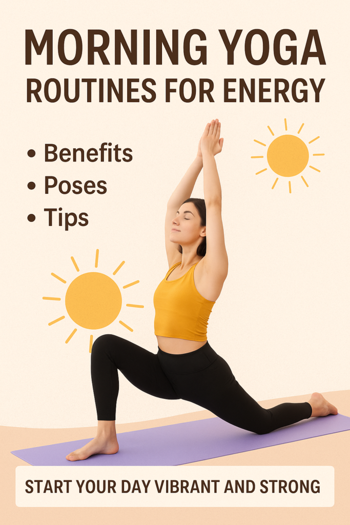 Morning Yoga Routine For Energy