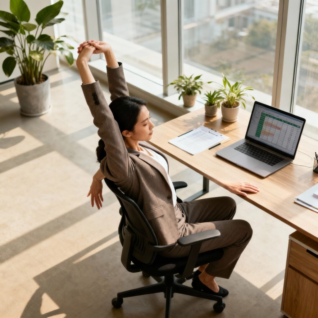 Chair Yoga for Office Workers