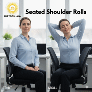 Seated Shoulder Rolls