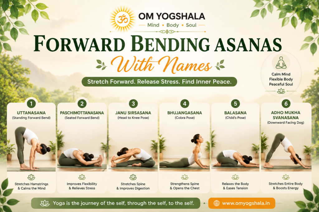 Forward Bending Asana