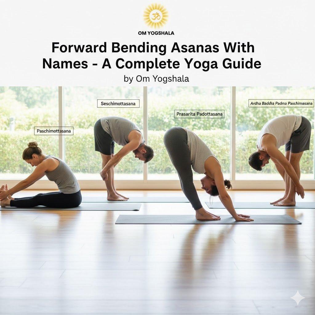 Forward Bending Asanas With Names