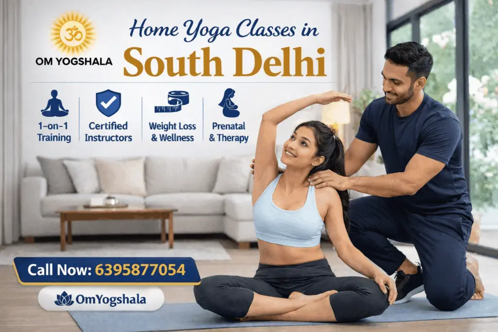 Personal Yoga Instructor providing home classes in Vasant Vihar, South Delhi.